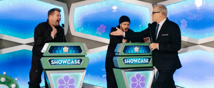 VIDEO: James Corden Helps Aaron Paul Get His 'Price Is Right' Shot at Redemption Video