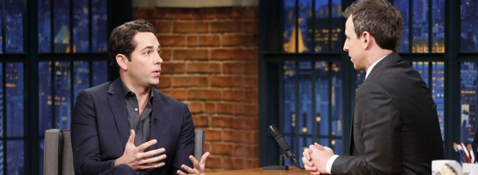 VIDEO: Zachary Levi Talks 'Incredible Cast' of SHE LOVES ME on 'Late Night' Video