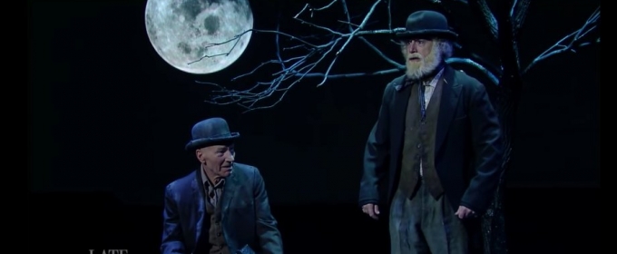 VIDEO: Patrick Stewart & Stephen Colbert Star in 'Waiting For Godot's Obamacare's… Video