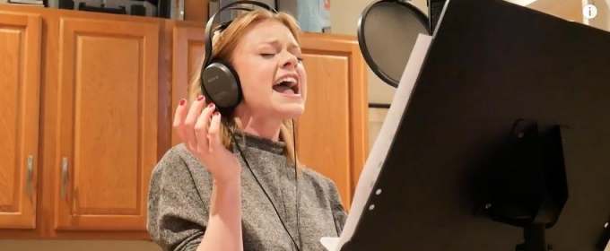 STAGE TUBE: In the Studio - Ruby Lewis Records 'Somewhere in My Memory' to Benefit… Video