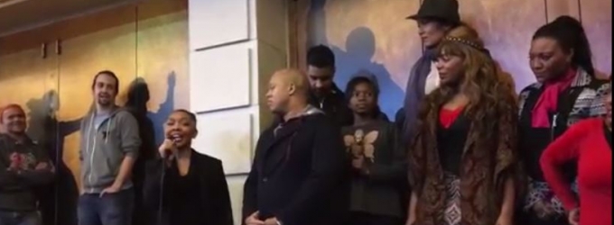 STAGE TUBE: THE FIRST NOEL Cast Brings Some Holiday Spirit to #Ham4Ham Video