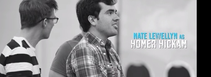 STAGE TUBE: Sneak Peek at Rehearsal of OCTOBER SKY, Starring Nate Lewellyn at The… Video