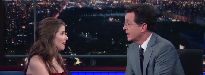 VIDEO: Anna Kendrick & Stephen Colbert Perform ANNIE GET YOUR GUN Duet Video