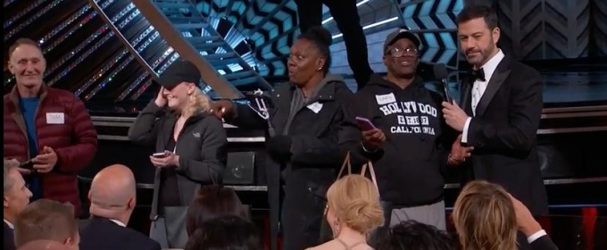 VIDEO: Jimmy Kimmel Surprises Hollywood Tourists at the Oscars! Video