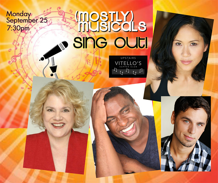 (mostly)musicals: SING OUT to Feature Michael-Leon Wooley, Deedee Magno Hall, and Sharon McNight Image