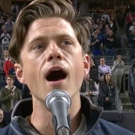 VIDEO: Watch Aaron Tveit Belt Out the National Anthem at Yankee Stadium! Video