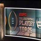 ESPN's College Football Playoff Top 25 Rankings Show Returns This October Photo