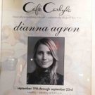 Photo Coverage: Dianna Agron Makes Cafe' Carlyle Debut Video