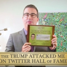 VIDEO: John Oliver Joins COLBERT's 'Trump Attacked Me On Twitter' Hall Of Fame