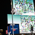 Lattice Domain Turns Times Square Psychedelic