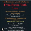 Richmond County Orchestra's FROM RUSSIA WITH LOVE to Feature World Premiere Compositi Photo