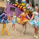 Photo Flash: First Look at Cirque du Soleil's LUZIA-Inspired Mural in Wabash Arts Cor Video
