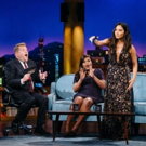 VIDEO: Olivia Munn Gifts Mindy Kaling a Stun Blaster on LATE LATE SHOW Video