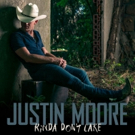 Justin Moore's 'Kinda Don't Care' Hits Country Radio; Tour Dates Announced Photo