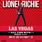 Lionel Richie Announces New Dates For LIONEL RICHIE: ALL THE HITS At Planet Hollywood Photo