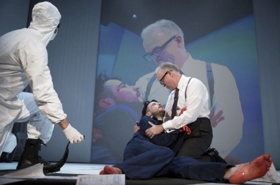 '1984's Reed Birney Stops Performance to Address Rude Audience Member Image
