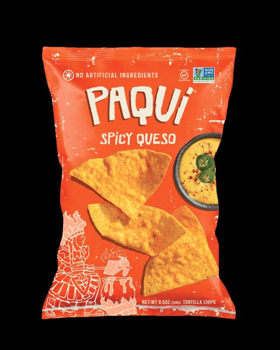 Marinas Menu: PAQUI Tortilla Chips Newest Flavor Spicy Queso Image