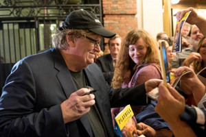 Michael Moore Takes Aim At Trump on Broadway... and on Twitter Image