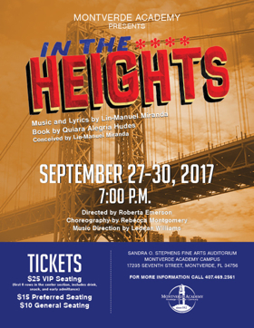 Montverde Academy to Present IN THE HEIGHTS This September Image