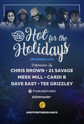 Chris Brown and More Set for HOT 97's HOT FOR THE HOLIDAYS at Prudential Center Image