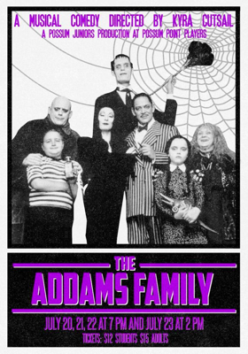 Possum Juniors Perform THE ADDAMS FAMILY, 7/20-23 Image