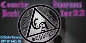 Comedy Anonymous to Host Benefit for AA Image