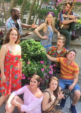 Drilling Company Stages Festive TWELFTH NIGHT in Bryant Park Image