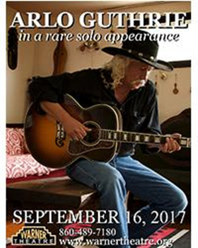 Warner Theatre Welcomes Arlo Guthrie Next Month Image