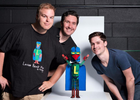Tim Sharp's LASER BEAK MAN Takes Maiden Flight at La Boite Image