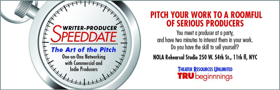Theater Resources Unlimited Sets October Writer-Producer Speed Date Image