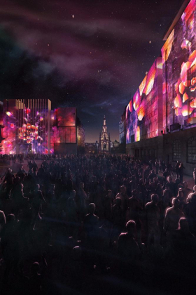 Edinburgh Festival Celebrates the Start of its 70th Anniversary with Standard Life Opening Event: Bloom Image