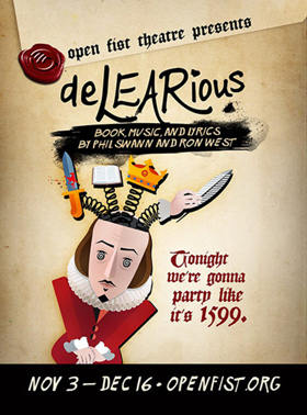Open Fist Revives Hilarious Production of Shakespeare Musical deLEARious Image