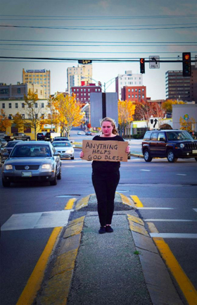 Snowlion Repertory Company Presents ANYTHING HELPS GOD BLESS Image