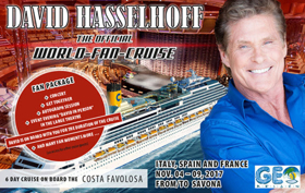 David Hasselhoff's Entire Family Set for World Fan Cruise Image
