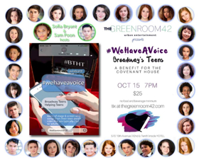 Teens from Broadway and The West End Sign On for #WeHaveAVoice: Broadway's Teens Image