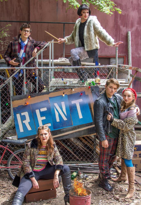 RENT Preps for Opening at Barn Theatre Co Image