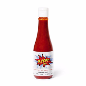 Marinas Menu: KPOP Hot Sauce Complements Fave Foods Image