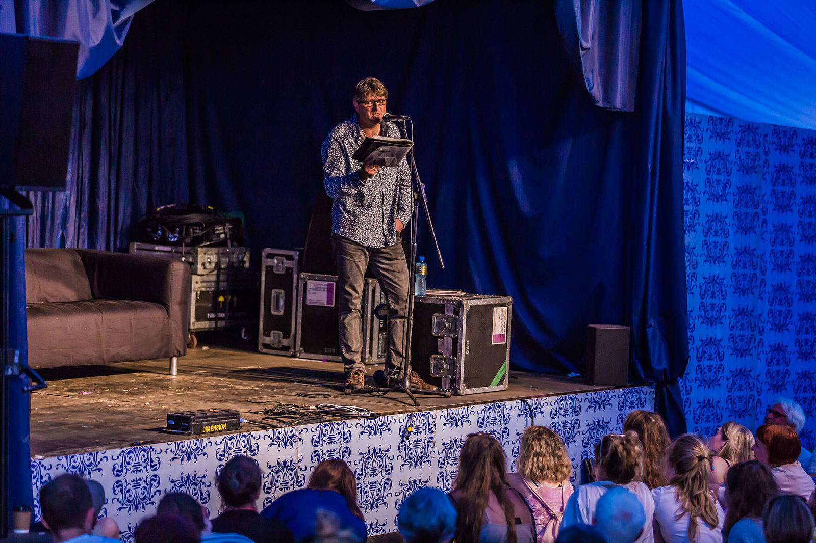 Review: SIMON ARMITAGE, Latitude Festival Image