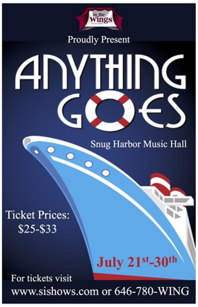 In The Wings Productions to Set Sail with ANYTHING GOES Image