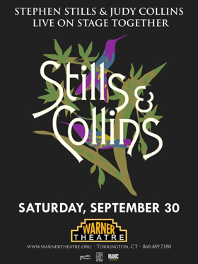 Warner Theatre Welcomes Stephen Stills & Judy Collins, 9/30 Image