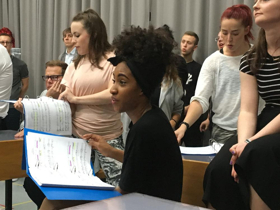 EVERYONE'S TALKING ABOUT JAMIE Rehearsals Are In Full Swing Image