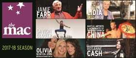 Single Tickets on Sale Next Month for The MAC's 2017-18 Season Image