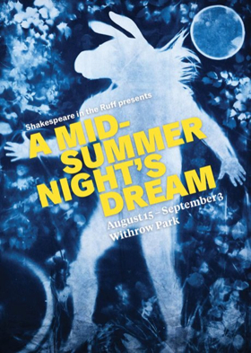 Shakespeare in the Ruff's A MIDSUMMER NIGHT'S DREAM to Cast a Spell Over Withrow Park Image