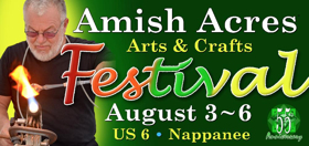Amish Acres Arts & Crafts Festival Adds Dori Crane's Name to Best of Show Prize Image