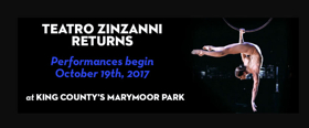 Teatro ZinZanni Seattle Announces Cast, On-Sale for Return to Marymoor Park Image