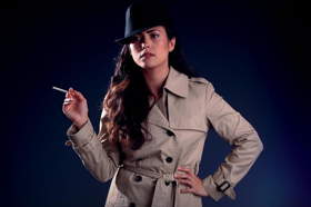 COME LIGHT MY CIGARETTE Starring Erikka Walsh Preps for Previews Image