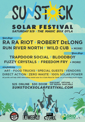 Sunstock Solar Festival Announces First Wave Of Programming Image