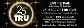 Theater Resources Unlimited to Host TRU LOVE 25th Anniversary Benefit Image