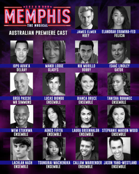 StageArt Announces the Cast for MEMPHIS the Musical Image