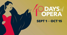 Utah Opera to Celebrate 40 Years with 40 DAYS OF OPERA Festival Image